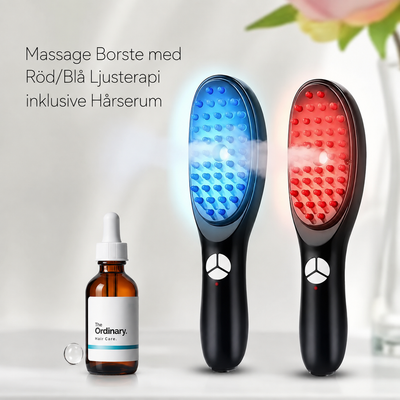 LED-Terapi Massage Hårborste & Serum ♡